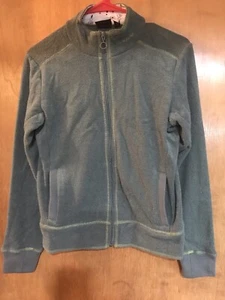 Kavu Zip Up Army Green Zip Up Sweatshirt Jacket Coat Size S - Picture 1 of 3