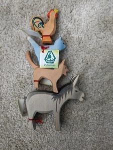Ostheimer 2630 Bremer Stadtmusikanten Esel Hund Katze Hahn NEU OVP mit Etikett - Bild 1 von 5