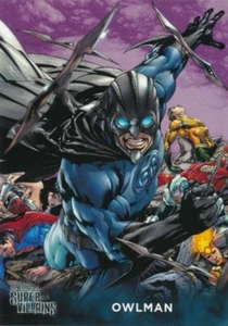 #20 OWLMAN 2015 Cryptozoic DC Super Villains CRIME SYNDICATE - Bild 1 von 1