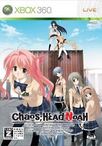 xbox 360 CHAOS; HEAD NOAH Chaos head Noah Normal Edition F/S w/Tracking# Japan