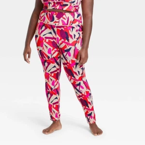 J. Dow Fitness Black History Month Women's Plus Size Mid-Rise Leggings 3X - Picture 1 of 1