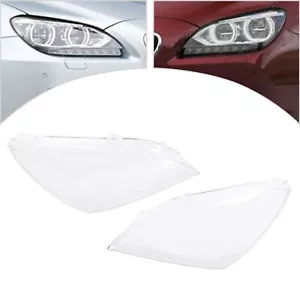 Cubierta de lente de faro para BMW Serie 6 M6 F06 F12 F13 640i 650i cupé 2012-2015 - Imagen 1 de 21