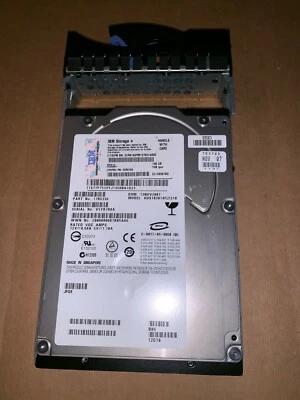 IBM 146GB 10K RPM 3.5" Fibre Channel FC HDD Disk Drive  22R6160 71R6336 W/TRAY - Image 1 of 3