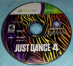 Just Dance 4 For Xbox 360 Kinect DISC ONLY  - Picture 1 of 2