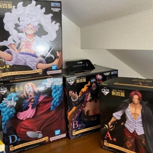 Ichiban Kuji One Piece New Four Emperors A B C D Figure Luffy Buggy Shanks Teach - Picture 1 of 12