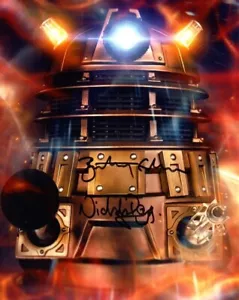 Doctor Who Autograph: BARNABY EDWARDS & NICHOLAS PEGG (Power of the Doctor) - Picture 1 of 1