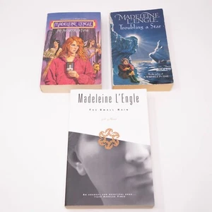 Madeleine L’Engle Paperback  Book Lot 3 Acceptable Time Troubling Star Small Rai - Foto 1 di 16