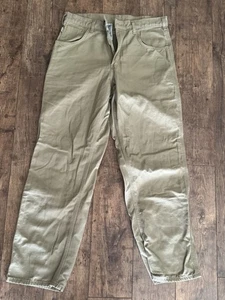 Carhartt Men's Flame Resistant Canvas Cargo Pant Golden Khaki 34 x 32 FR - Picture 1 of 6