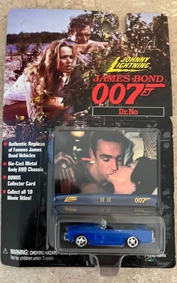 Johnny Lightning James Bond 007 Dr. No Convertible in Blue Die-Cast 1:64 - Image 1 of 4