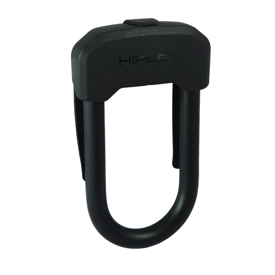 Hiplok D Wearable Hardened Steel Shackle U-lock 13mm Black