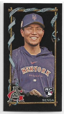 2023 Topps Allen & Ginter X Kodai Senga #257 MINI RC New York Mets - Image 1 of 2