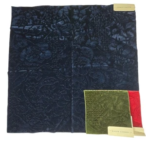 Vintage Ralph Lauren Polsterstoff Rest Leicestershire Navy Mohair Flor 0766 - Bild 1 von 4
