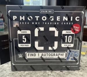 2024 Panini Photogenic WWE Wrestling Hobby Factory Sealed Autos FOTL - Picture 1 of 5