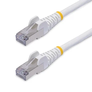 StarTech.com 5m White CAT8 Ethernet Cable, Snagless RJ45, 25G/40G, 2000MHz, 100W - Imagen 1 de 4