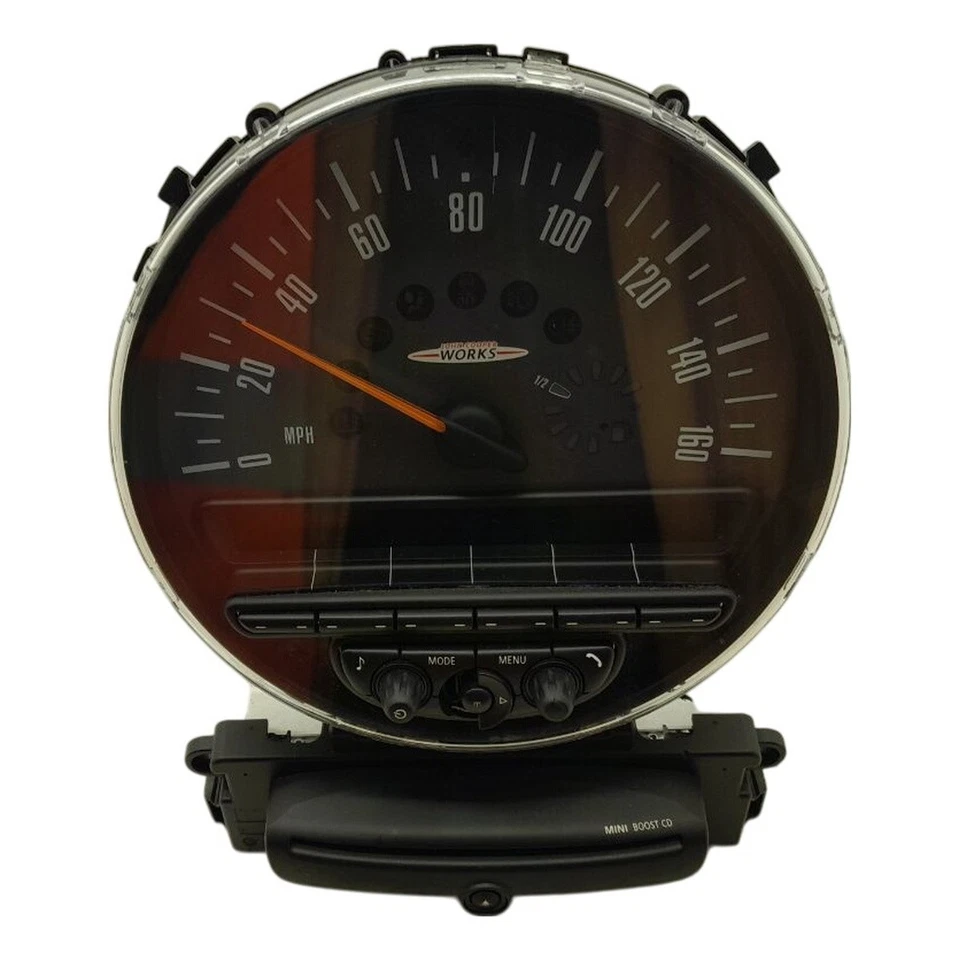 MINI COUNTRYMAN SPEEDO CLOCKS & RADIO INSTRUMENT CLUSTER 9232431 - Image 1 of 4