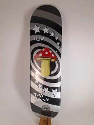 20th anniversary FLIP - Vintage Tom Penny Skateboard Deck - 31" x 8" - Image 1 of 4