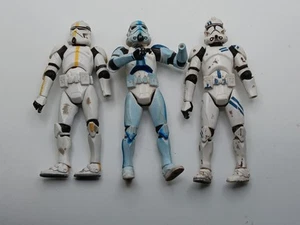 Star Wars Troopers 3 Lot Collection Loose Figurines (Missing Left Hands) PRE-OWN - Picture 1 of 1