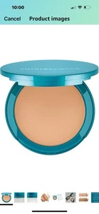New Colorscience Natural Finish Pressed Foundation Medium Bisque W/Sunscreen - Picture 1 of 10