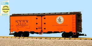 USA Trains Escala G 40' Mech Reefer R16510 New York Central - Naranja/Marrón - Imagen 1 de 1