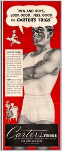 1950/L CARTERS TRIGS MENS/BOYS UNDERWEAR COTTON - Picture 1 of 1