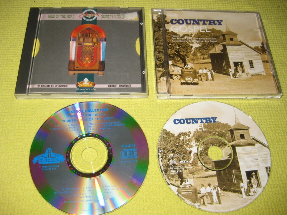 King Of The Road Country Hits Of The 60's & Country Gospel 2 CD Albums - Image 1 of 1