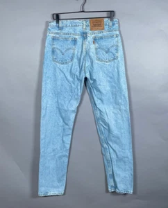VTG 90s Levi's 505 Regular Fit Jeans Men's 32 x 33 (33/34 Tag) Orange Tab 1997 - Picture 1 of 14