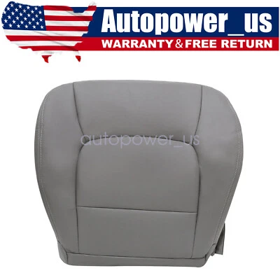 NUEVO para Lexus LX470 1998-2007 cubierta de asiento de cuero inferior del lado del conductor delantero gris Foto 1 de 4