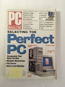 PC Magazine JULY 1992 Vol. 11 No. 13 Back Issue COMPUTER Magazine The Perfect PC - Picture 1 of 3