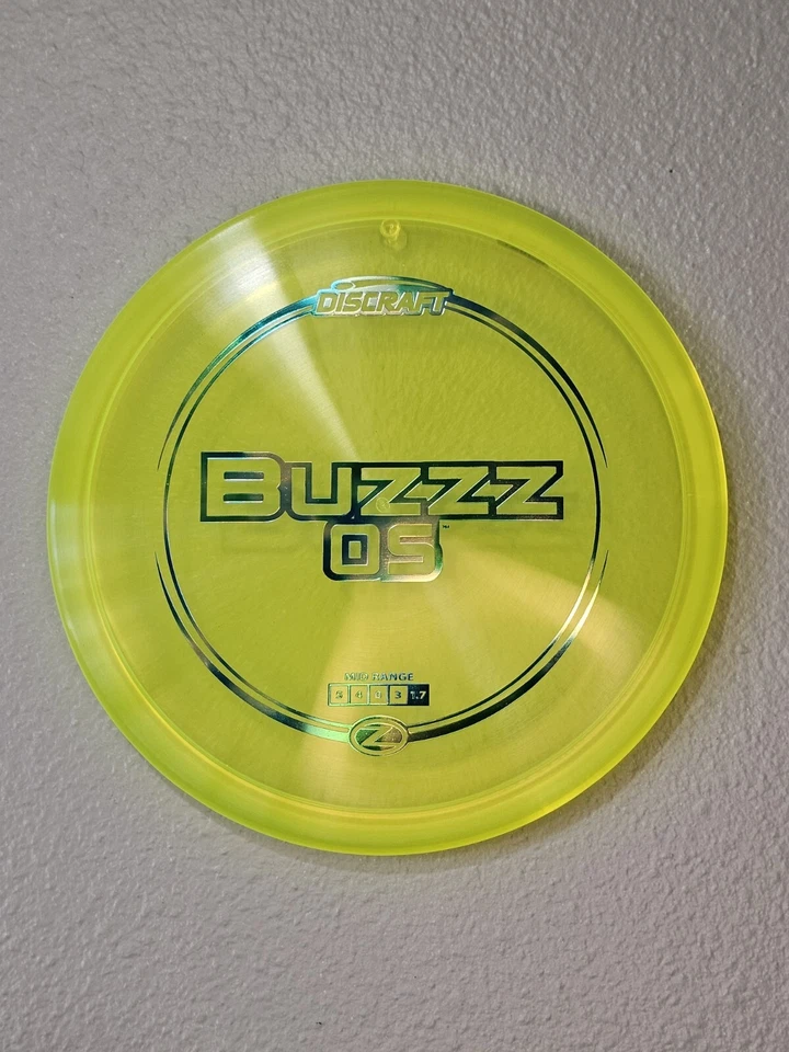 New Discraft Z Buzzz OS 177+ Grams 5/4/0/3 Midrange Disc Golf - Image 1 of 1