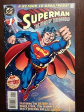 SUPERMAN  The Man of Tomorrow #1 Newstand