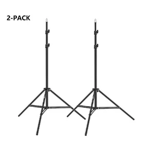 Neewer 2pcs 6ft Photography Tripod Light Stands for Studio Kits Video - Picture 1 of 6