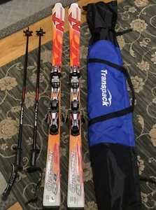 NORDICA Skis-GRANDSPORT S8 171cm,Marker bindings,Scott Polls, transport Bag NICE - Picture 1 of 12