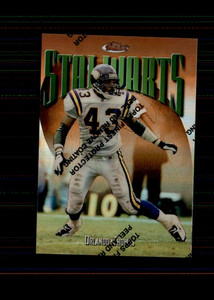1997 Topps Finest Refractor ORLANDO THOMAS #183 Stalwarts Minnesota Vikings