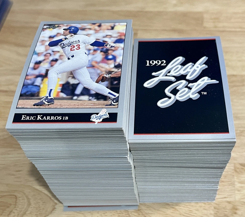 1992 Leaf Baseball Cards 251-500 (NM) - You Pick - Complete Your Set - Image 1 of 1