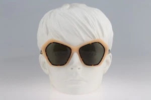 Andy Wolf Emma Peel Col. H tortoise and cream oversized butterfly sunglasses - Picture 1 of 10
