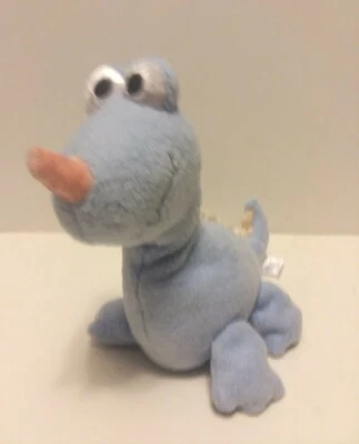 De colección Carter's Emu Namae Peluche Azul Dino Dinosaurio Sonajero Raro 12" Foto 1 de 4