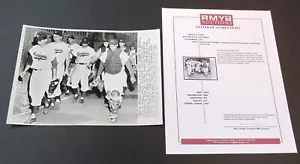 1951 Dodgers/Giants Playoff Gm #1, Type III Wire photo Campanella Hodges RMY LOA - Picture 1 of 6