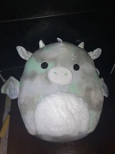 Squishmallow Will the Dragon w Fuzzy Belly 8" NWT Kellytoy Plush - Picture 1 of 1