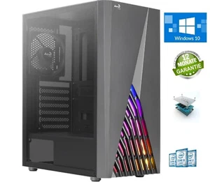 Gaming PC RGB i5 Bis 4x3.60 GHz 8-16gb Ram GTX SSD Windows 10Pro - Bild 1 von 2