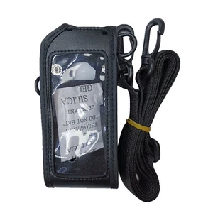 Protective Case Leather Cover for Anytone AT-D878UV/AT-D878UV Plus Two-Way Radio - Zdjęcie 1 z 12