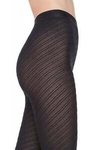 Wolford 3D Geometric Tights Opaque Textured