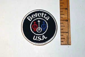 Parche de tela Beretta U.S.A. vintage - Imagen 1 de 2