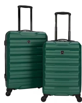 Juego de equipaje rígido Gateway Forest Green 2 piezas 24 pulgadas +20 pulgadas B1139 Foto 1 de 4