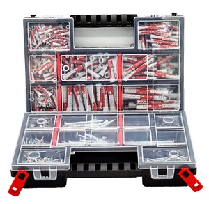 Fischer DuoPower Dübel 5 6 8 10 mm Kurz/Lang + Schrauben TX TG insg. 811 teilig - Bild 1 von 4