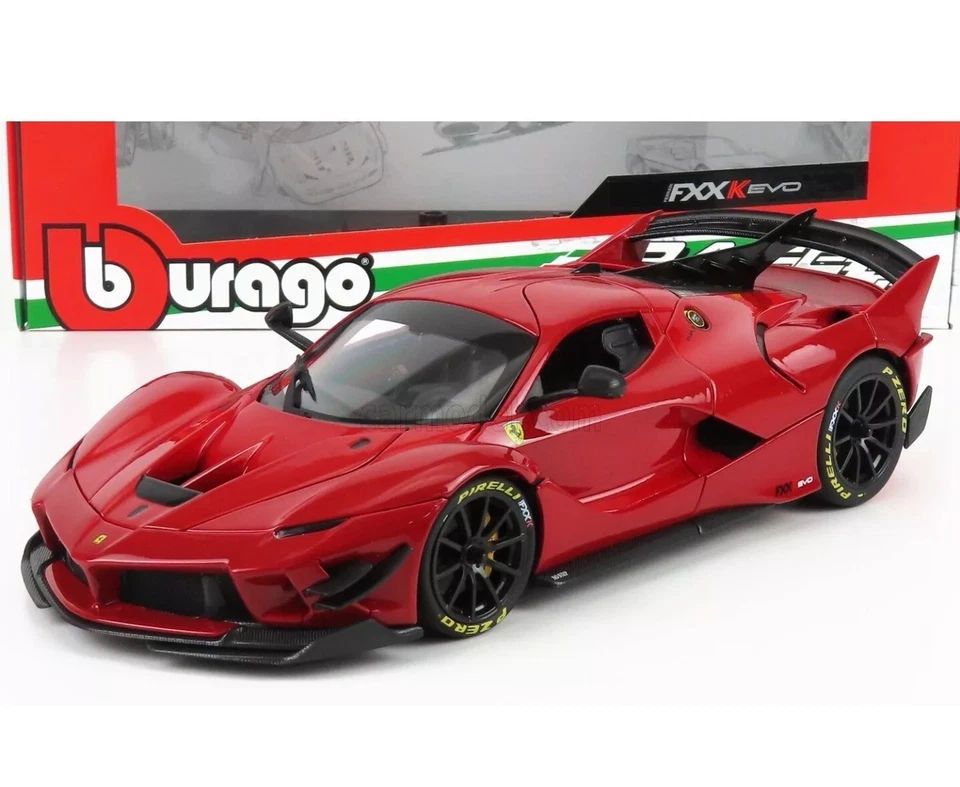 1/18 BURAGO - FERRARI - FXX-K EVO HYBRID 6.3 V12 1050hp 2018 18-16012CAR2