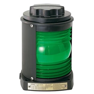 Perko Side Light - Black Plastic, Green Lens - Bild 1 von 1