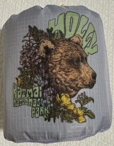 Neu Katmai Nationalpark Alaska Retro Stechpalme Fat Bear Picknickdecke limitierte Auflage - Bild 1 von 4