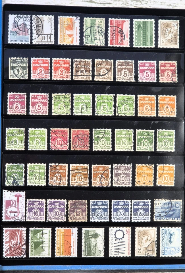 Danish Stamp Mix - Daily Stamps Denmark - U/VF/NH - 1930s + - Sold as Seen - Image 1 of 1