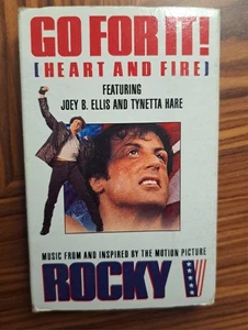 Rocky V Go For It! (Heart AndFire) Audio Cassette Single Joey B Ellis Tynetta  - Picture 1 of 6