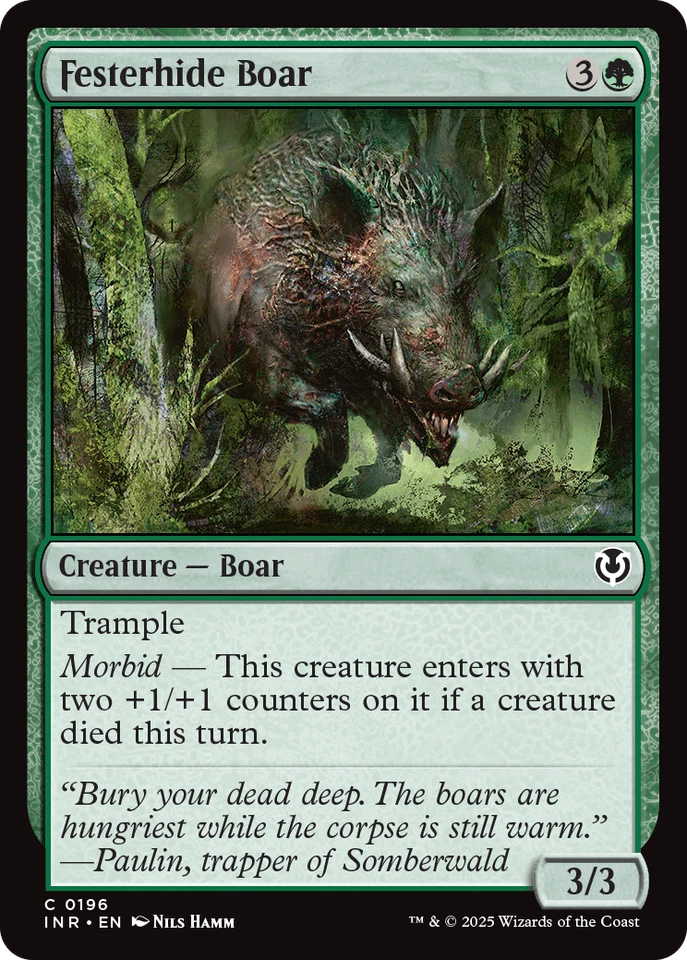 MTG Festerhide Boar English INR - Image 1 of 1